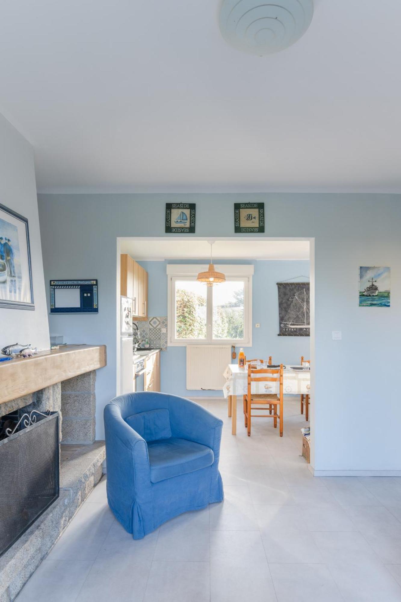 Ty Mor Bras - Maison Familiale A 2 Pas De La Plage Portsall Exterior photo